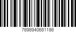 Código de barras (EAN, GTIN, SKU, ISBN): '7898940681198'