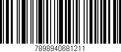 Código de barras (EAN, GTIN, SKU, ISBN): '7898940681211'