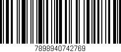 Código de barras (EAN, GTIN, SKU, ISBN): '7898940742769'