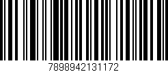 Código de barras (EAN, GTIN, SKU, ISBN): '7898942131172'
