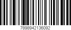 Código de barras (EAN, GTIN, SKU, ISBN): '7898942136092'