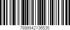 Código de barras (EAN, GTIN, SKU, ISBN): '7898942136535'