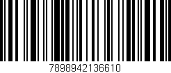 Código de barras (EAN, GTIN, SKU, ISBN): '7898942136610'
