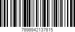 Código de barras (EAN, GTIN, SKU, ISBN): '7898942137815'