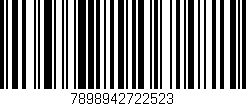 Código de barras (EAN, GTIN, SKU, ISBN): '7898942722523'