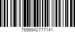 Código de barras (EAN, GTIN, SKU, ISBN): '7898942777141'