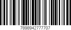 Código de barras (EAN, GTIN, SKU, ISBN): '7898942777707'