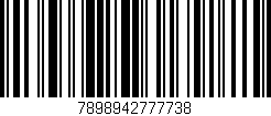 Código de barras (EAN, GTIN, SKU, ISBN): '7898942777738'