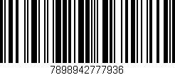 Código de barras (EAN, GTIN, SKU, ISBN): '7898942777936'