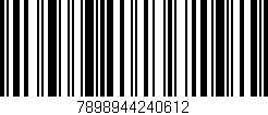 Código de barras (EAN, GTIN, SKU, ISBN): '7898944240612'