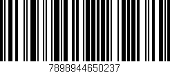 Código de barras (EAN, GTIN, SKU, ISBN): '7898944650237'