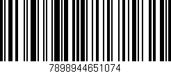 Código de barras (EAN, GTIN, SKU, ISBN): '7898944651074'