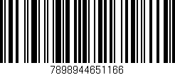 Código de barras (EAN, GTIN, SKU, ISBN): '7898944651166'