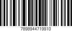 Código de barras (EAN, GTIN, SKU, ISBN): '7898944719910'