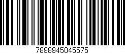 Código de barras (EAN, GTIN, SKU, ISBN): '7898945045575'