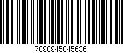 Código de barras (EAN, GTIN, SKU, ISBN): '7898945045636'