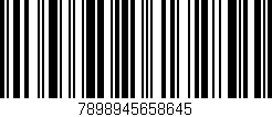 Código de barras (EAN, GTIN, SKU, ISBN): '7898945658645'