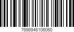 Código de barras (EAN, GTIN, SKU, ISBN): '7898946106060'