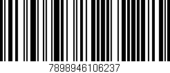 Código de barras (EAN, GTIN, SKU, ISBN): '7898946106237'