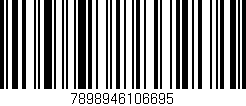 Código de barras (EAN, GTIN, SKU, ISBN): '7898946106695'