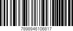 Código de barras (EAN, GTIN, SKU, ISBN): '7898946106817'