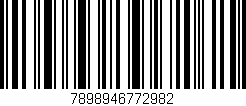 Código de barras (EAN, GTIN, SKU, ISBN): '7898946772982'