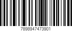 Código de barras (EAN, GTIN, SKU, ISBN): '7898947473901'