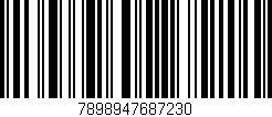 Código de barras (EAN, GTIN, SKU, ISBN): '7898947687230'