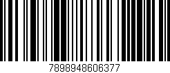 Código de barras (EAN, GTIN, SKU, ISBN): '7898948606377'