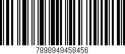 Código de barras (EAN, GTIN, SKU, ISBN): '7898949458456'