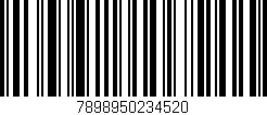 Código de barras (EAN, GTIN, SKU, ISBN): '7898950234520'