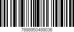 Código de barras (EAN, GTIN, SKU, ISBN): '7898950489036'