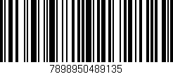 Código de barras (EAN, GTIN, SKU, ISBN): '7898950489135'