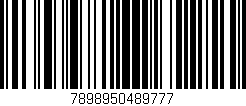 Código de barras (EAN, GTIN, SKU, ISBN): '7898950489777'