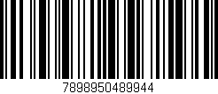 Código de barras (EAN, GTIN, SKU, ISBN): '7898950489944'