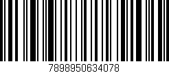 Código de barras (EAN, GTIN, SKU, ISBN): '7898950634078'