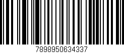 Código de barras (EAN, GTIN, SKU, ISBN): '7898950634337'