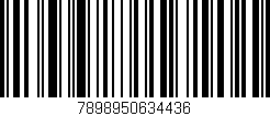 Código de barras (EAN, GTIN, SKU, ISBN): '7898950634436'