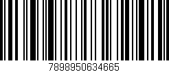 Código de barras (EAN, GTIN, SKU, ISBN): '7898950634665'