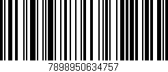 Código de barras (EAN, GTIN, SKU, ISBN): '7898950634757'