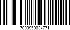 Código de barras (EAN, GTIN, SKU, ISBN): '7898950634771'