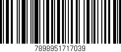 Código de barras (EAN, GTIN, SKU, ISBN): '7898951717039'