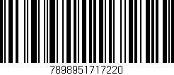 Código de barras (EAN, GTIN, SKU, ISBN): '7898951717220'