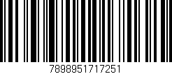 Código de barras (EAN, GTIN, SKU, ISBN): '7898951717251'