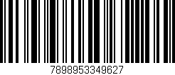 Código de barras (EAN, GTIN, SKU, ISBN): '7898953349627'