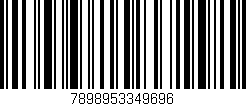 Código de barras (EAN, GTIN, SKU, ISBN): '7898953349696'