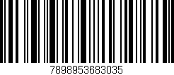 Código de barras (EAN, GTIN, SKU, ISBN): '7898953683035'
