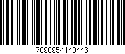 Código de barras (EAN, GTIN, SKU, ISBN): '7898954143446'