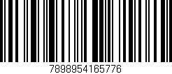 Código de barras (EAN, GTIN, SKU, ISBN): '7898954165776'