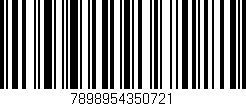 Código de barras (EAN, GTIN, SKU, ISBN): '7898954350721'